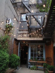 backyard event lighting