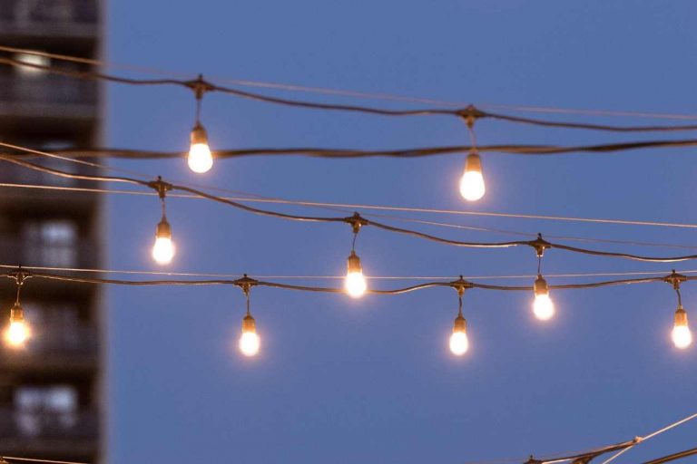 Lovely Festoon set-up at your venue in Central Coast, New South Wales, Australia