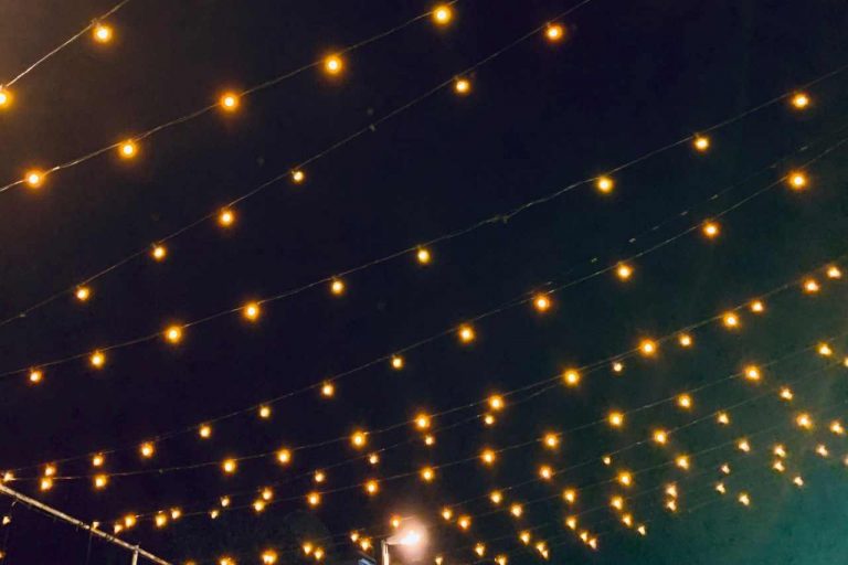 Ambiance-enhancing Festoon Light set-up at your venue in Newtown, New South Wales, Australia