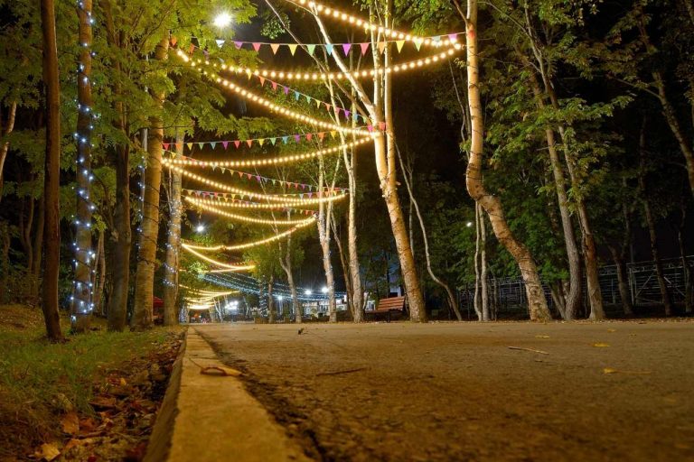 Hire your own DIY festoon or fairy lights for your commercial party