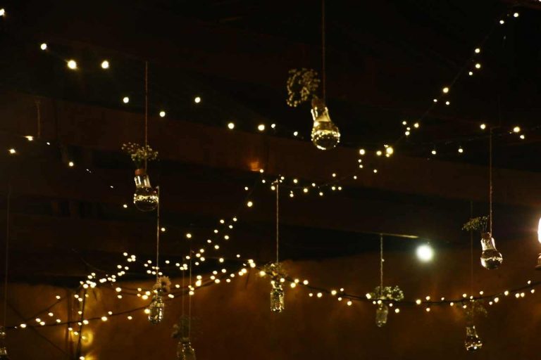 Hire your own DIY festoon or fairy lights for your commercial event