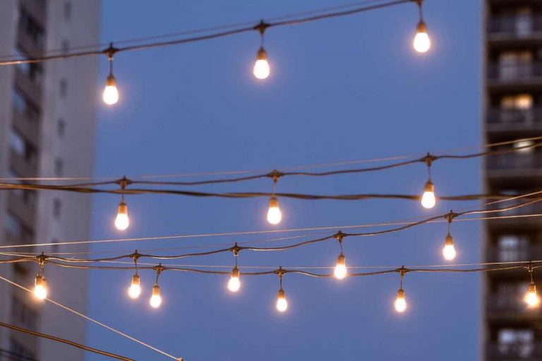 Hire your own DIY festoon or fairy lights for your commercial party